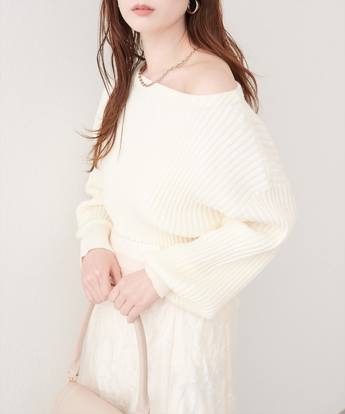 PALMACCIOのニット COOHEM - SUMMER NORDIC KNIT P/O / サマーノルディックニットP/O