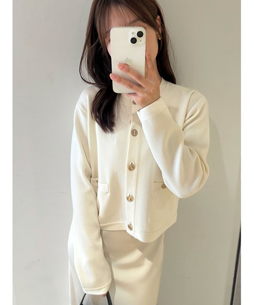 LILY BROWN（リリーブラウン） ジャケット ノーカラージャケット