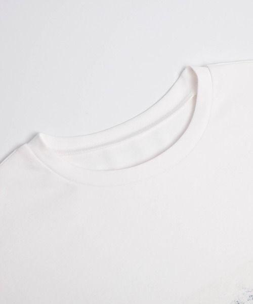 tシャツ マーブルプリントロングTシャツ レディース : ZOZOTOWN Yahoo