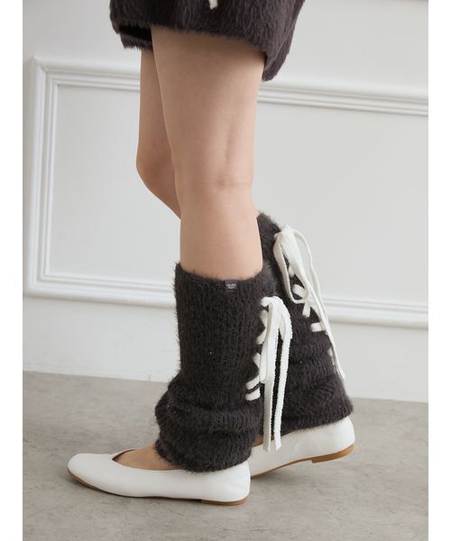 Darich レッグウォーマー シャギーニットレッグウォーマー