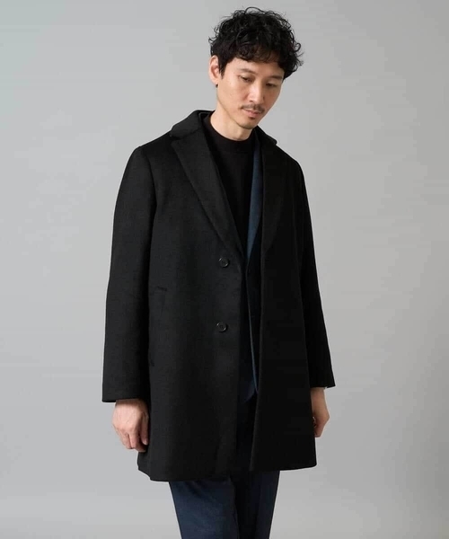 a.v.v（アー・ヴェ・ヴェ） チェスターコート コート ウールライト