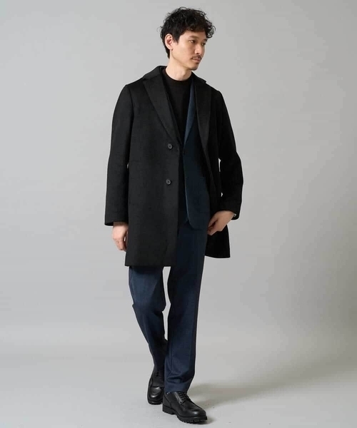 a.v.v（アー・ヴェ・ヴェ） チェスターコート コート ウールライト