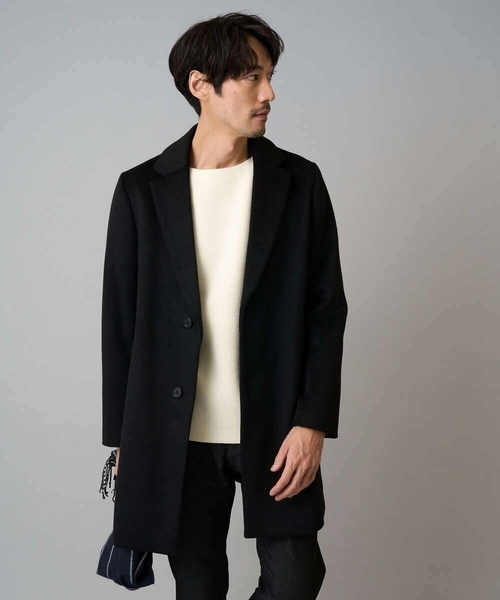 a.v.v（アー・ヴェ・ヴェ） チェスターコート コート ウールライト