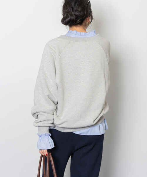 FREAK'S STORE（フリークスストア） トレーナー スウェット 裏毛杢 V