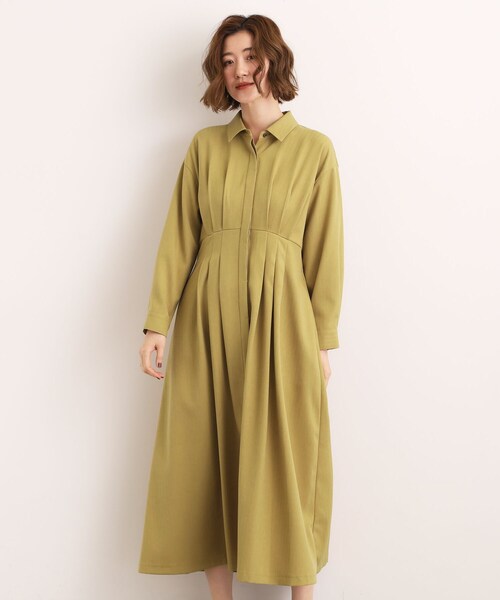 grove（グローブ） ワンピース 品よくまとう、大人のシャツワンピース