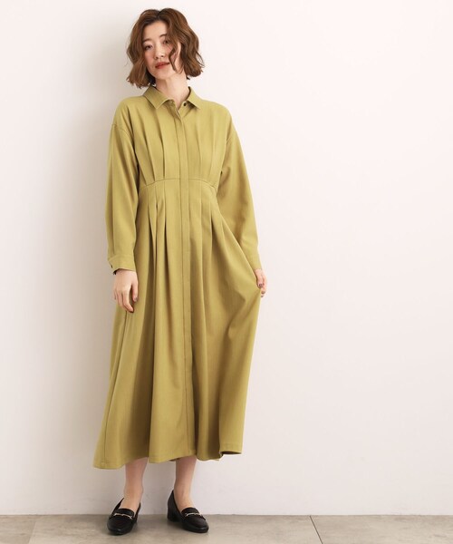 grove（グローブ） ワンピース 品よくまとう、大人のシャツワンピース