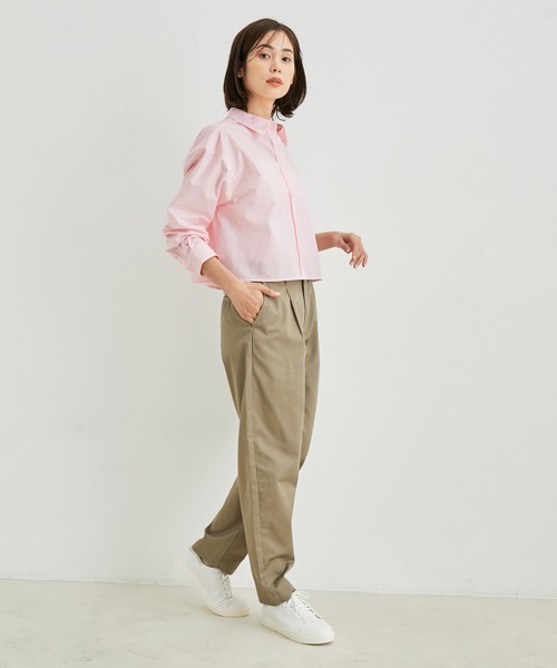 「LE CERCLE par rope'」 長袖シャツ FREE ブラック レディース_画像9