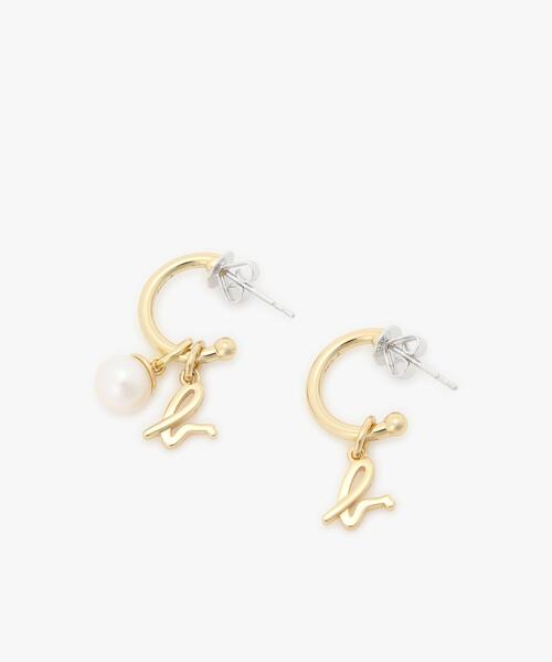 agnes b.（アニエスベー） ピアス ストーンピアスセット ”Pearl