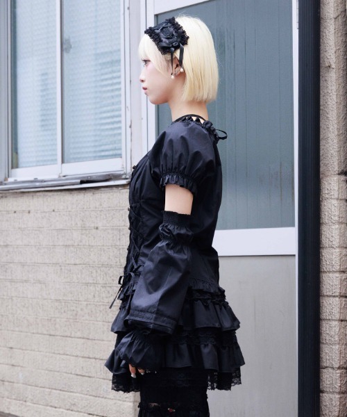 axes femme(アクシーズ ファム) ブラウス シャツ アームカバーセット axes femme(アクシーズ ファム) ブラウス シャツ アームカバーセット