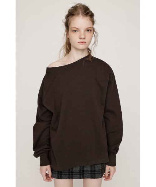 SLY（スライ） トレーナー スウェット ASYMMETRY SW TOPS