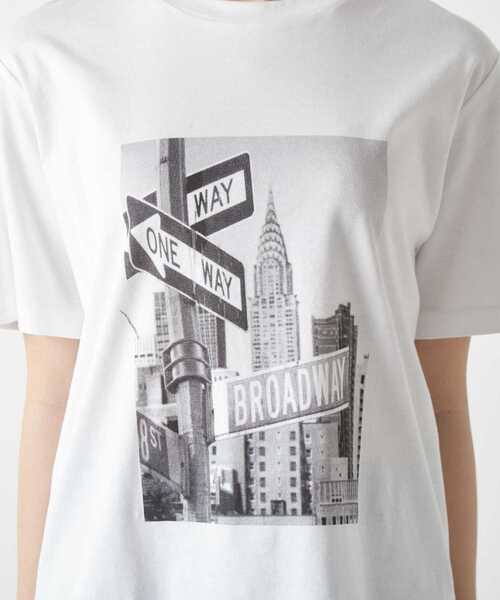 「Liesse」 「miliandeni」半袖Tシャツ FREE チャコールグレー レディース_画像8