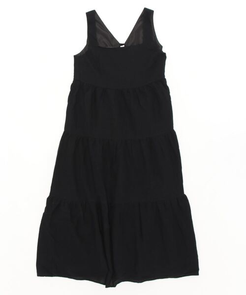 「Heather」 ノースリーブワンピース FREE ブラック レディース_画像2