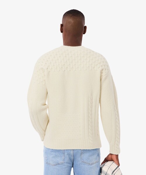 LACOSTE（ラコステ） セーター ニット ミックスニッティング ウール