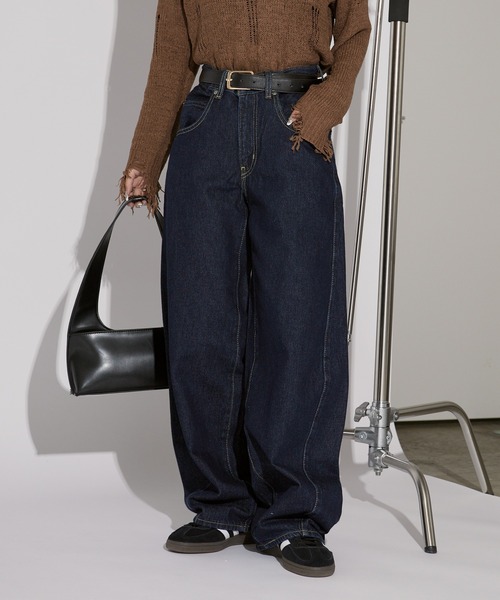 Levi's（リーバイス） ワイドパンツ ジーンズ デニム デニムパンツ