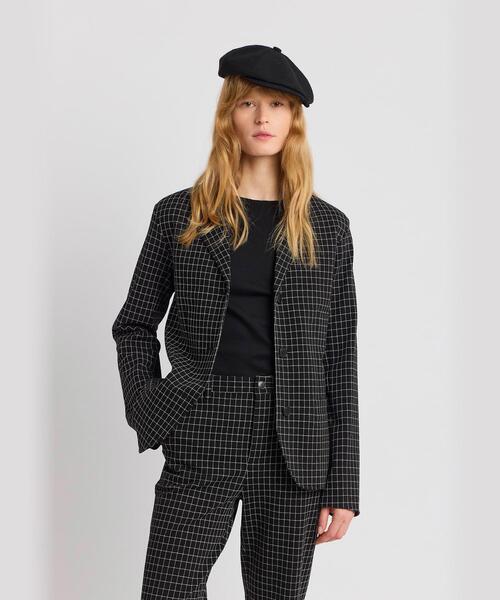 agnes b.（アニエスベー） ジャケット テーラードジャケット チェック