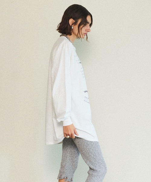 MAISON SPECIAL（メゾンスペシャル） 長袖カットソー FREE ホワイト