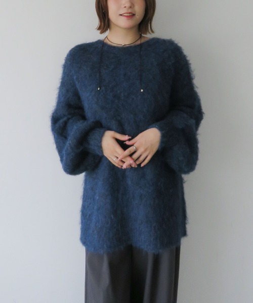 archives（アルシーヴ） ニット セーター バックレースアップ