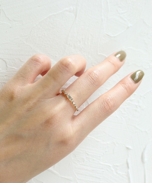 JUPITER 指輪 リング 「K18」ダイヤモンドリング/0.32ct レディース
