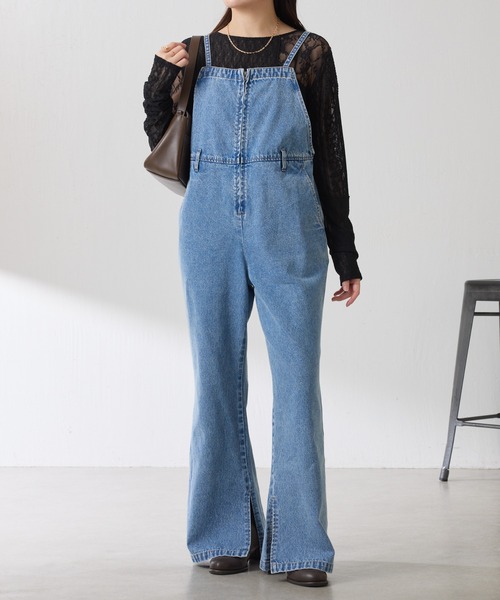 COLLAGE GALLARDAGALANTE サロペット オーバーオール Q.anos/フレア