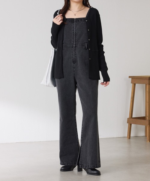 COLLAGE GALLARDAGALANTE サロペット オーバーオール Q.anos/フレア