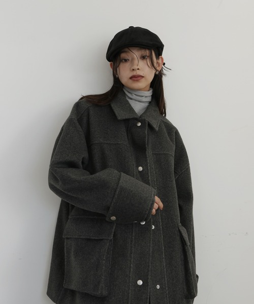 hellam（ヘラム） 帽子 ベレー帽 スウェードハンチング レディース