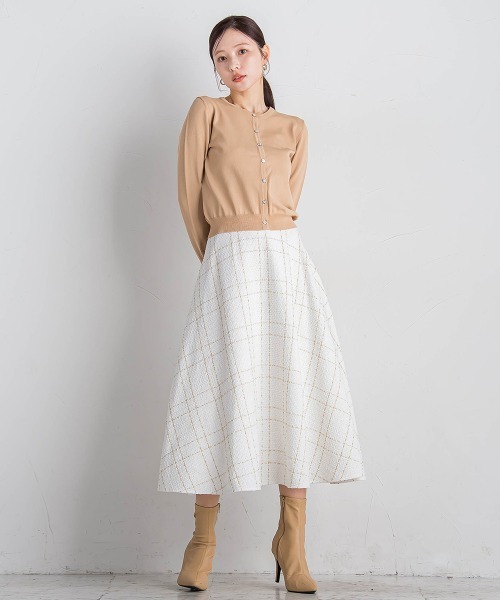 「QUEENS COURT」 ロングスカート S ブラック系その他 レディース_画像6