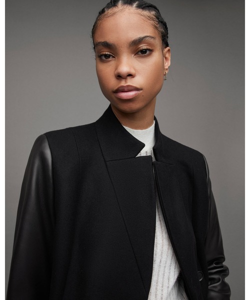ALLSAINTS（オールセインツ） チェスターコート 4 ブラック レディース