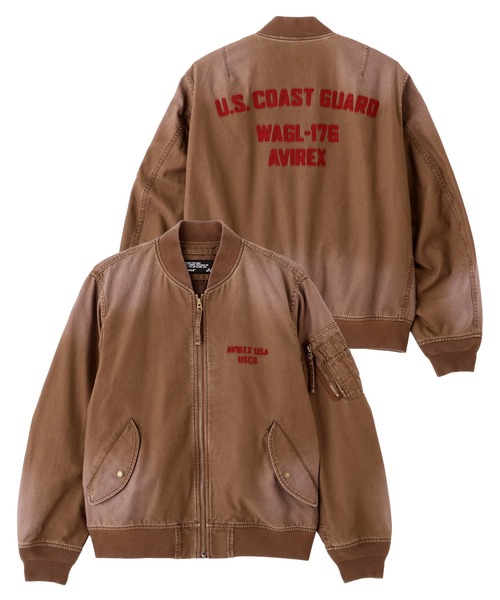 AVIREX（アヴィレックス） ma1 ma-1 COTTON LIGHT MA-1 ”U.S.COAST