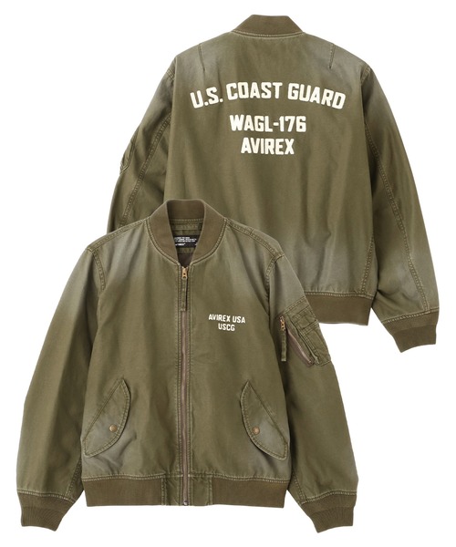 AVIREX（アヴィレックス） ma1 ma-1 COTTON LIGHT MA-1 ”U.S.COAST