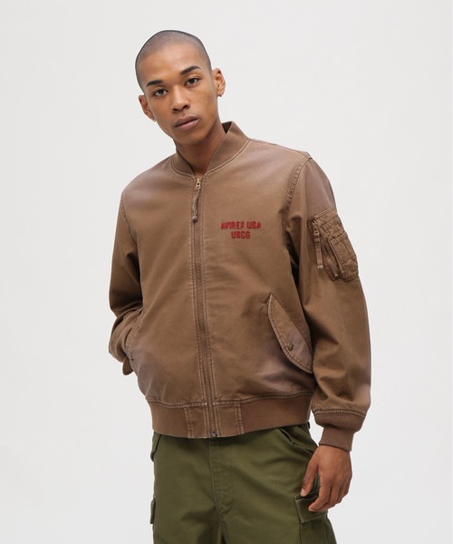 AVIREX（アヴィレックス） ma1 ma-1 COTTON LIGHT MA-1 ”U.S.COAST