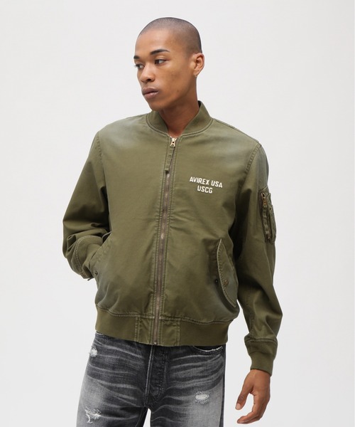 AVIREX（アヴィレックス） ma1 ma-1 COTTON LIGHT MA-1 ”U.S.COAST