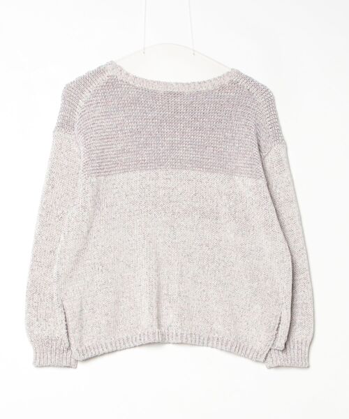 23区 長袖 クルーネックニット グレー系 サイズ38 23区（ニジュウサンク） 長袖ニット 38 グレー レディース : ZOZOTOWN