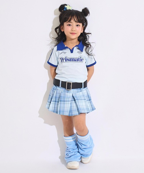 ANAP kids（アナップキッズ） スカート ベルト 付 プリーツ スカート