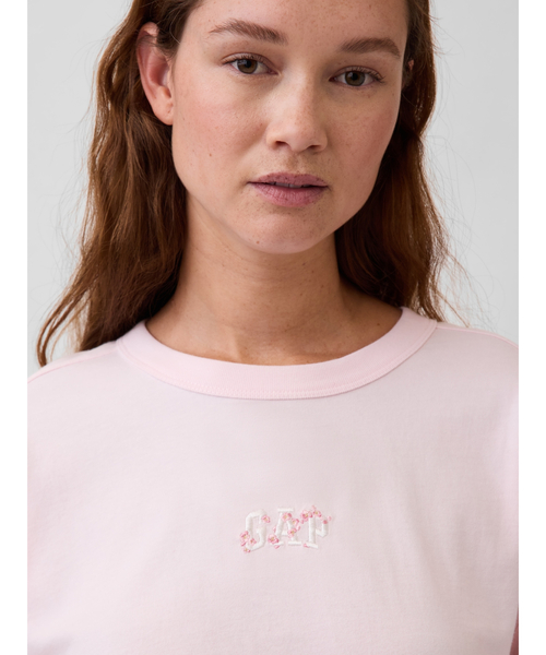 GAP（ギャップ） tシャツ オーバーサイズ SAKURA GAPロゴTシャツ