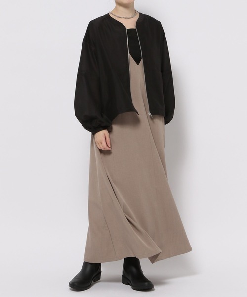 「GLOBAL WORK」 ブルゾン X-SMALL アイボリー レディース_画像3