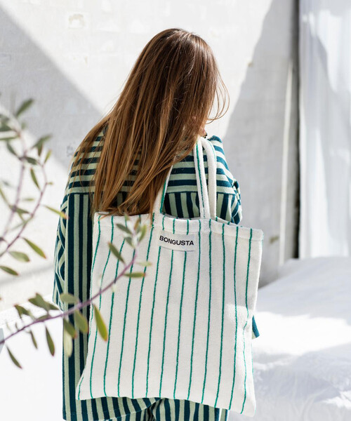 トートバッグ BONGUSTA/ボングスタ NARAM TOTE BAG / パイル地トートバッグ レディースの画像