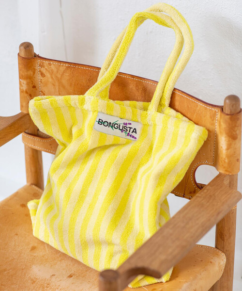トートバッグ BONGUSTA/ボングスタ NARAM TOTE BAG / パイル地トートバッグ レディースの画像