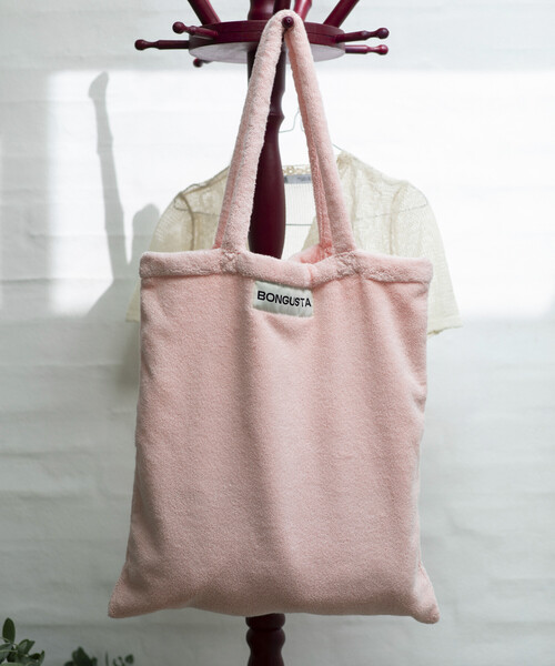 トートバッグ BONGUSTA/ボングスタ NARAM TOTE BAG / パイル地トートバッグ レディースの画像