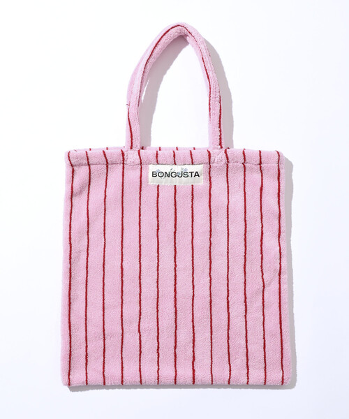 トートバッグ BONGUSTA/ボングスタ NARAM TOTE BAG / パイル地トートバッグ レディースの画像