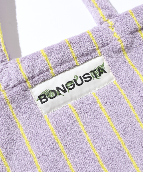 トートバッグ BONGUSTA/ボングスタ NARAM TOTE BAG / パイル地トートバッグ レディースの画像