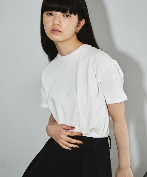 todayful 半袖Tシャツ ホワイト TODAYFUL 「TODAYFUL」 半袖Tシャツ FREE ホワイト レディース