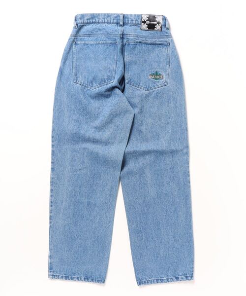 「Subciety」 デニムパンツ LARGE ブルー メンズ_画像4