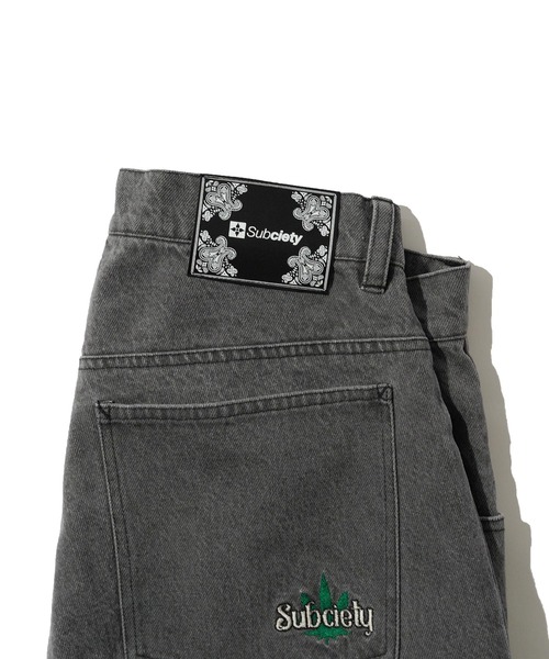 「Subciety」 デニムパンツ LARGE ブルー メンズ_画像7
