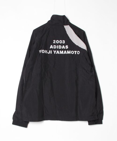 Y-3 ブルゾン アウター RAW EDGE 3 STRIPES NYLON SHELL JACKET メンズ