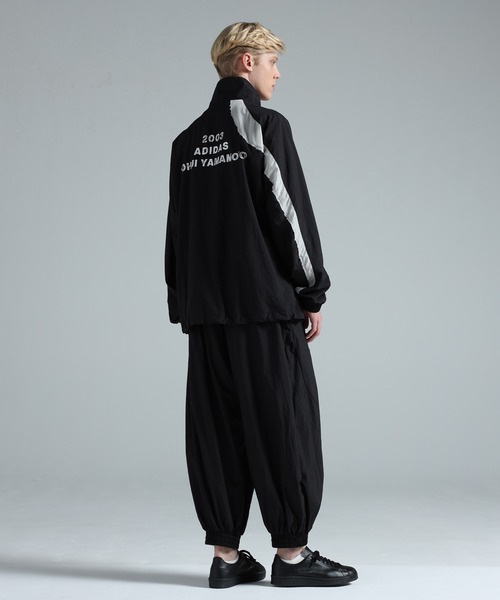Y-3 ブルゾン アウター RAW EDGE 3 STRIPES NYLON SHELL JACKET メンズ
