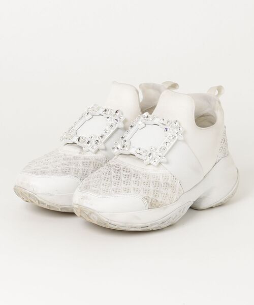 Roger Vivier（ロジェヴィヴィエ） ヴィヴラン スリッポン 37 ホワイト 