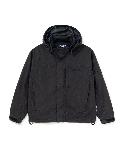 BOTT Cotton Field Jacket (black) Lサイズ BoTT（ボット） コート ジャケット Washed Cotton Field Jacket メンズ