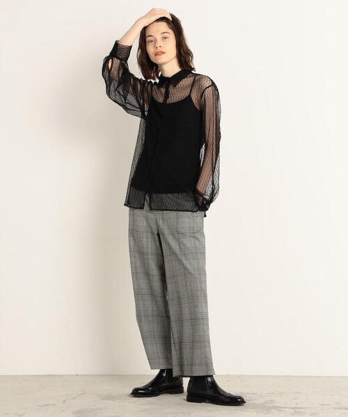「MACPHEE」 パンツ 32 グレー レディース_画像7