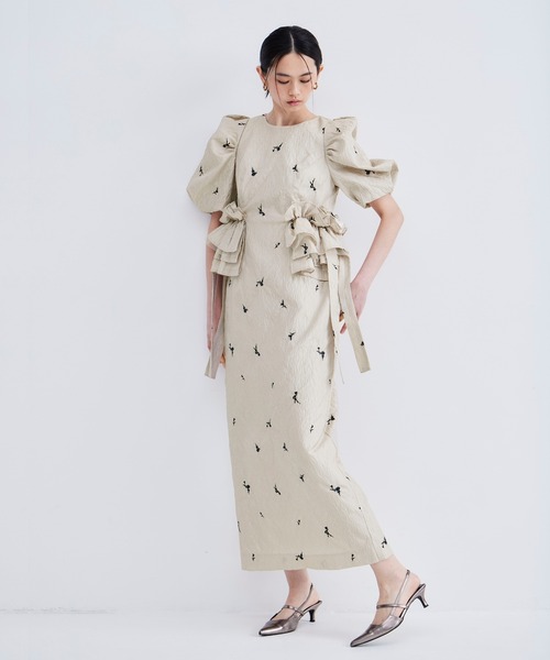 ANDRESD ドレス ブロッサムフリルドレス / blossom frill dress