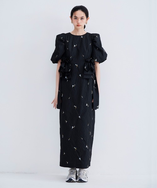 パーティードレス ドレス ブロッサムフリルドレス / blossom frill dressの画像